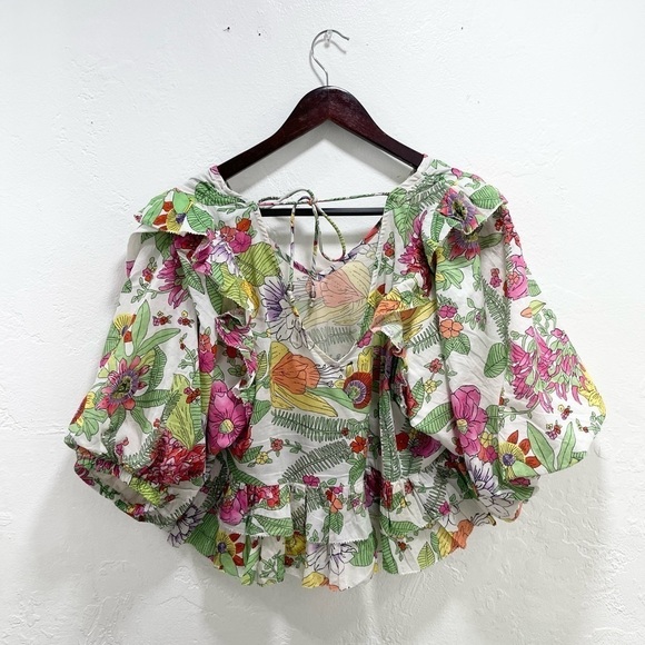 Love The Label Mitzie Floral Blouse - Picture 4 of 5